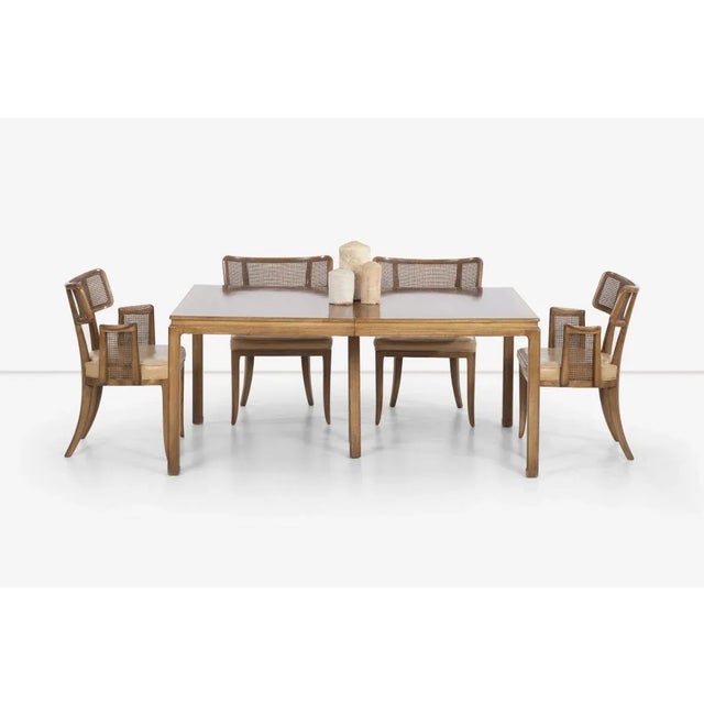 Edward Wormley for Dunbar Curved-Back Dining Chairs - Set of 6 For Sale - Image 12 of 13