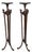 Mahogany Torchere Pedestal Stands, 1910s, Set of 2 For Sale