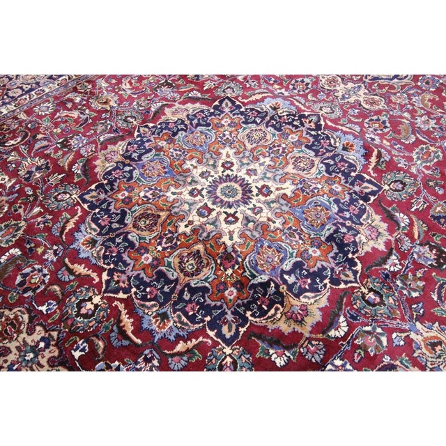Middle Eastern Hand-Knotted Rug For Sale - Image 6 of 11