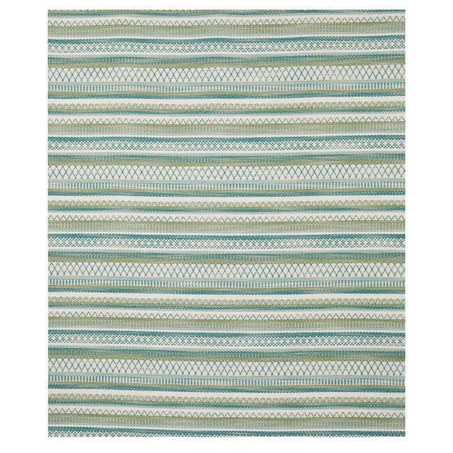 Don‚Äôt be fooled by this rich, geometric woven stripe‚ÄîFremont Indoor/Outdoor is as durable as it is chic. With rustic...
