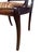 Empire Style Mahogany Lyre Back Armchair With Scroll Arms For Sale In Greensboro - Image 6 of 9