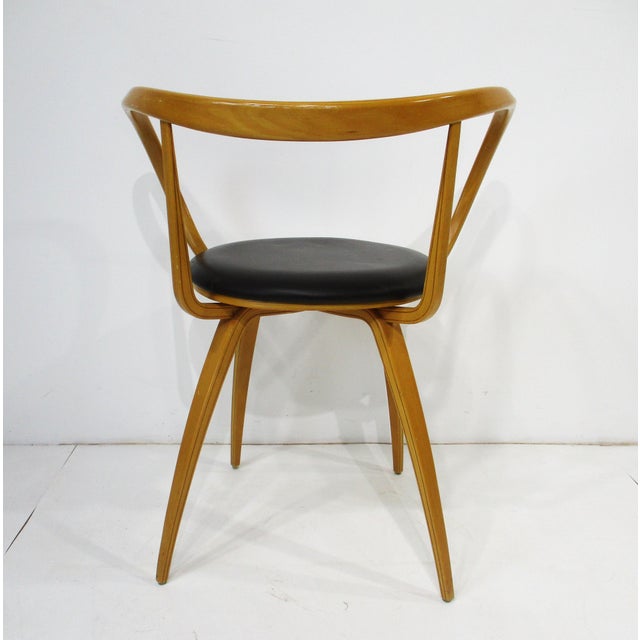 Late 20th Century George Nelson Pretzel Armchair #5890 for Icf Italy For Sale - Image 5 of 15
