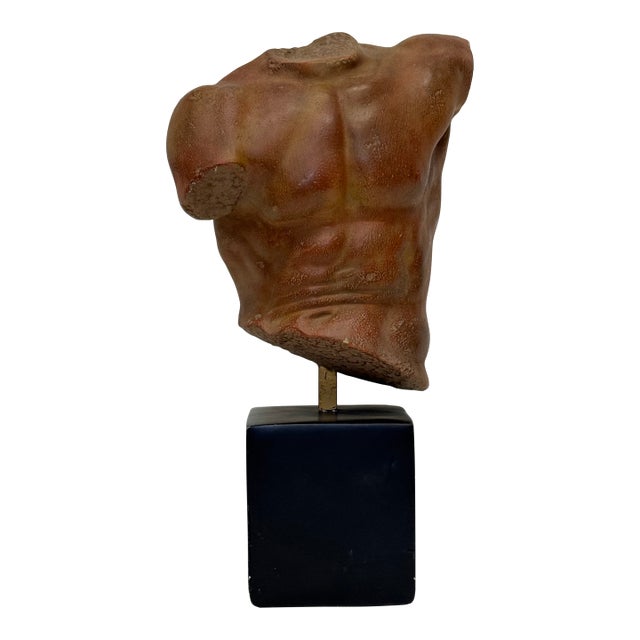 1991 Male Torso Sculpture Sergey Eylanbekov Alva Studio For Sale