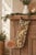 Terracotta Toe Vintage Kilim Christmas Stocking, Cream Floral Vine Wool, 11.8 X 17.7 in – One of a Kind Turkish Decor For Sale - Image 4 of 7
