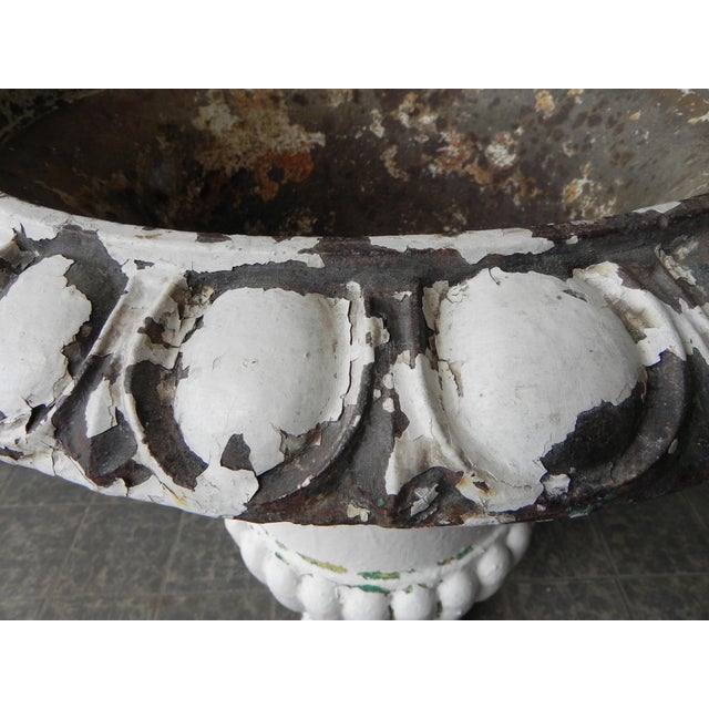 Antique Model Medicis Cast Iron Vase, 1890s For Sale - Image 4 of 11