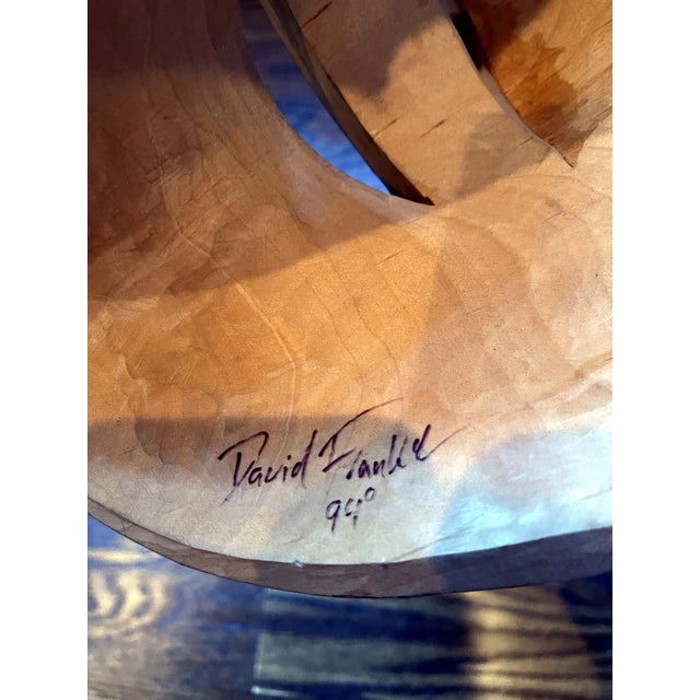 Carved Tribal Mask from Pacific Northwest Coast by David Frankel For Sale - Image 9 of 9