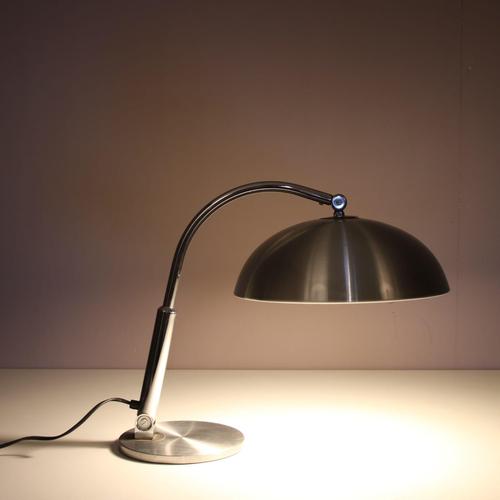 Bauhaus Style Desk Lamp by H. Busquet for Hala, Netherlands, 1950s For Sale - Image 11 of 16