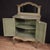 Green 20th Century Italian Lacquered Sideboard with Mirror, 1950s For Sale - Image 8 of 14