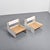 Mid-Century Modern Lounge Chairs attributed to Pierre Guariche for Negroni, 1970s, Set of 2 For Sale - Image 3 of 13