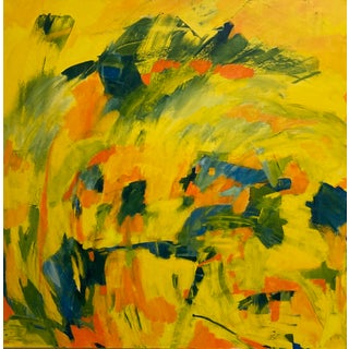 "On the Move Again" Contemporary Original Abstract Expressionist Acrylic Painting by Nicki Beiderman For Sale
