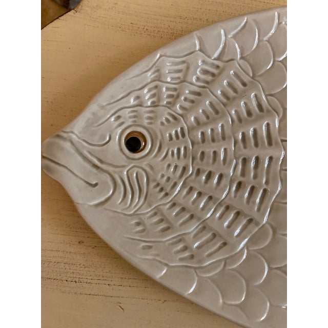 Fitz and Floyd Large Late 20th Century Fitz & Floyd Fish Platter For Sale - Image 4 of 11