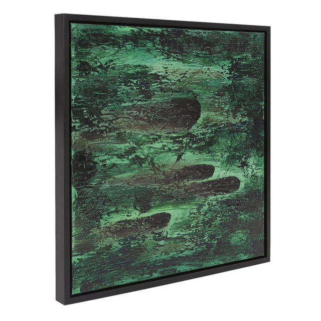 This four piece series takes its inspiration from watching a rare and brief meteor shower one summer. The shades of green,...