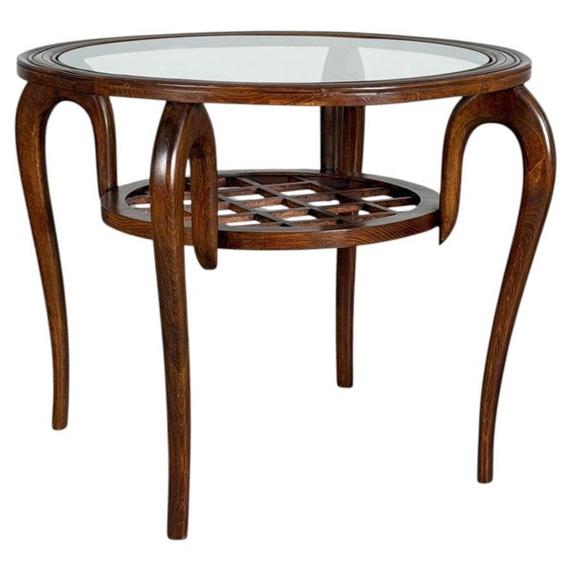 Round Coffee Table by Paolo Buffa for Arrighi Serafino, 1950s For Sale - Image 16 of 16