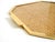 Octagonal Acrylic Glass, Wicker and Brass Serving Tray in the style of Christian Dior, Italy, 1970s For Sale - Image 6 of 18