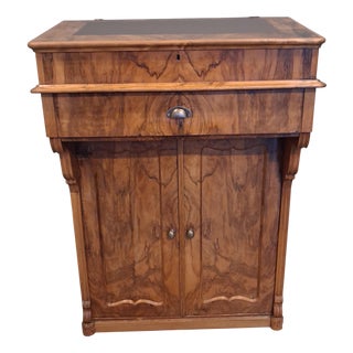 Biedermeier Walnut Standing Desk, 1840s For Sale