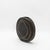 R & Y Augousti Modern Vase in Shagreen With Brass Details by R&y Augousti For Sale - Image 4 of 7