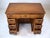 Chestnut Mahogany Kneehole Desk by Charak Furniture Company For Sale - Image 8 of 13