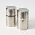Silver Danish Salt and Pepper Mill by Erik Magnussen for Stelton, 1990s, Set of 2 For Sale - Image 8 of 8