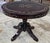 Late 20th Century South East Asian Handcrafted Bone Marquetry Rosewood Center Table Breakfast Table For Sale - Image 5 of 8