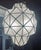 Glass Large Art Deco White Milk Chandelier, Pendant or Lantern in Dome Shape For Sale - Image 7 of 12