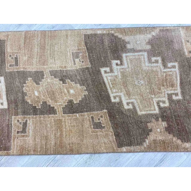 Traditional Vintage Turkish Rug Runner - 29"x113" For Sale - Image 3 of 9
