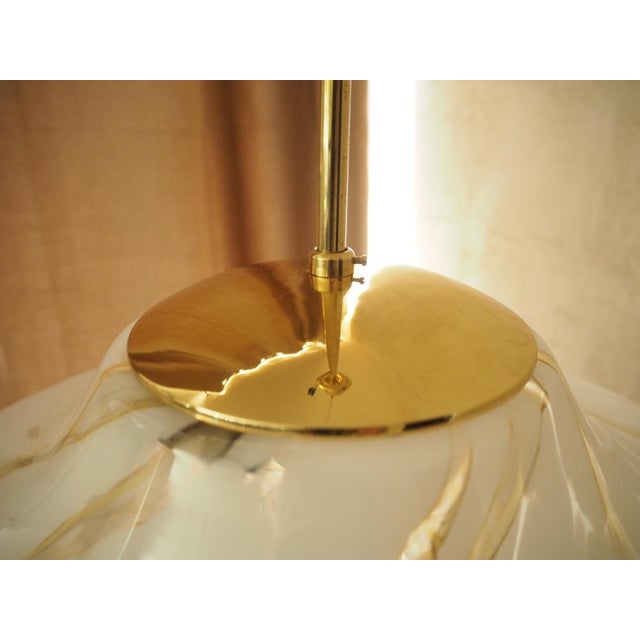 1960s Mid-Century Modern Glass Pendant Light by Stefan Tabery, 1960s For Sale - Image 5 of 13