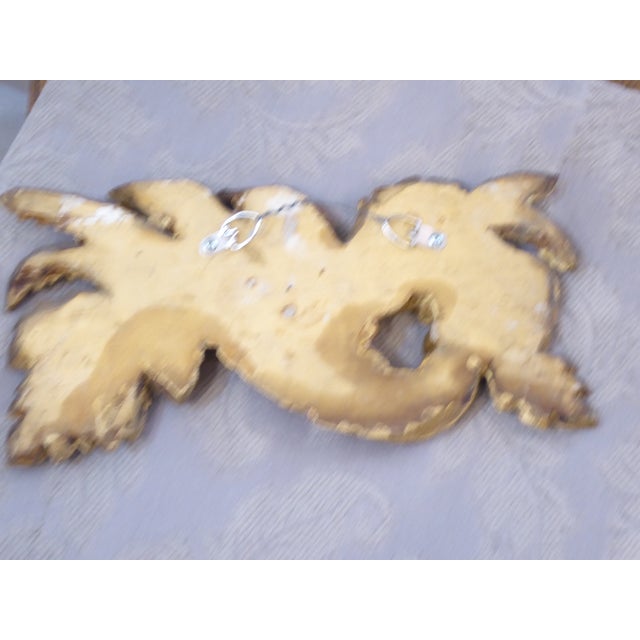American 19th Century Giltwood Carving For Sale - Image 3 of 3
