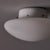 Mid-Century Modern Small Sergio Mazza 'Magnolia' Opaline Glass Ceiling or Wall Lamp for Quattrifolio For Sale - Image 3 of 17
