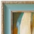 Various Artists Contemporary Abstract Oil Painting in Vintage Painted Frame For Sale - Image 4 of 6
