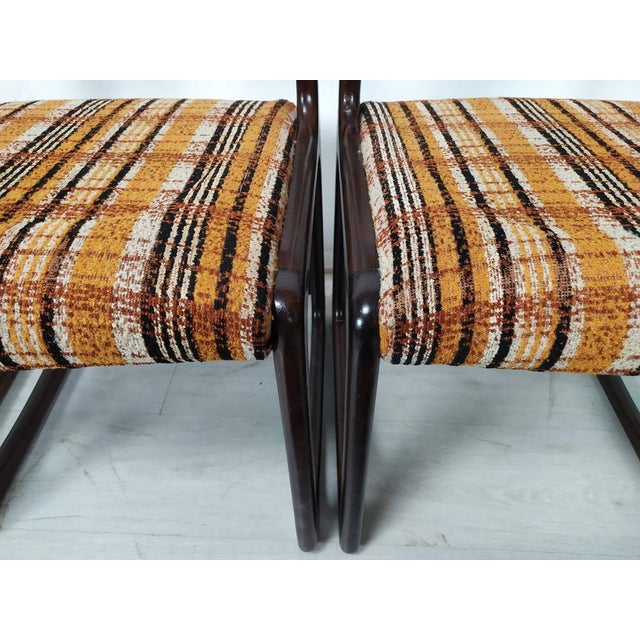 Wood Vintage Baumann Trainee Chairs, 1960s, Set of 4 For Sale - Image 7 of 18