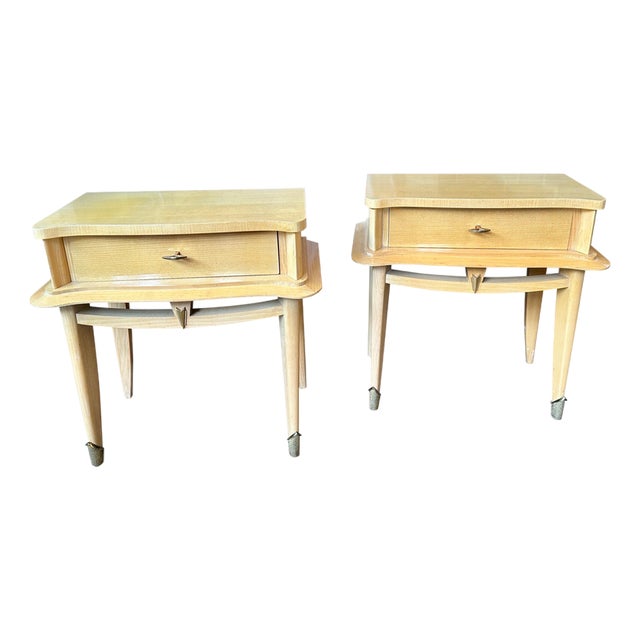Mid-Century Bedside Tables, 1950, Set of 2 For Sale