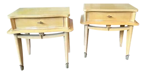 Mid-Century Bedside Tables, 1950, Set of 2