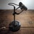 A rare Italian 1970s desk lamp in solid brass and chrome. Attributed to Goffredo Reggiani for Regianni. This piece is...