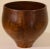 8" wide and 7 3/8" tall. 1984 An important American craftsman of the 20th century. A precision vessel hand-turned by...