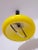 Vintage Italian Patented Pendant Lamp in Yellow, 1970s For Sale - Image 4 of 7