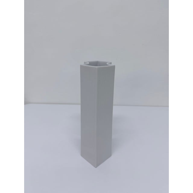 Sami Wirkkala Bisque Porcelain Vase for Rosenthal Studio-Line, Germany 1980s For Sale - Image 13 of 13