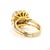 Early 21st Century 2.5 Carat Old European Cut Diamond Gold Ring, Size 6.5 For Sale - Image 5 of 9