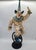 Large Figurine of Clown on Unicycle by Jun Asilo, Philippines, 1990s For Sale - Image 4 of 11