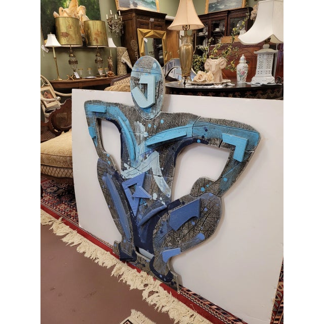 1980s Modern Wall Sculpture by Martha a Holt For Sale In Philadelphia - Image 6 of 9