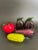 Mid-Century Modern Set of 11 Blown Glass Fruits and Vegetables For Sale - Image 3 of 12