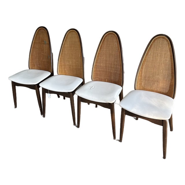 1960s Stakmore Folding Chairs Set of 4 For Sale