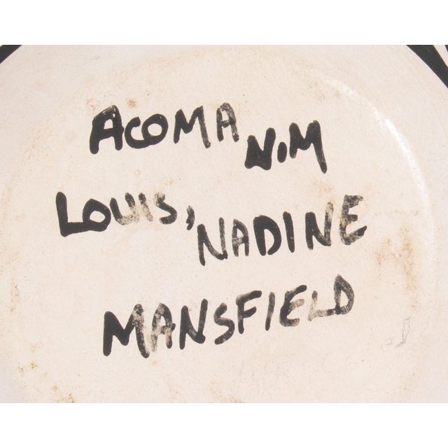 Acoma Pueblo Pottery Wedding Vase by Louis and Nadine Mansfield For Sale In Indianapolis - Image 6 of 6