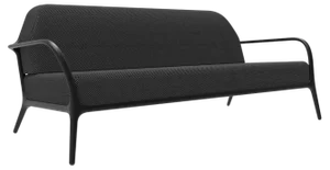 Xaloc Black Sofa by Mowee