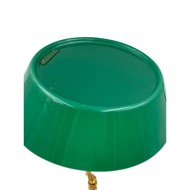Mid-Century Green Table Lamp from Stilux Milano, Italy, 1960s For Sale - Image 10 of 15