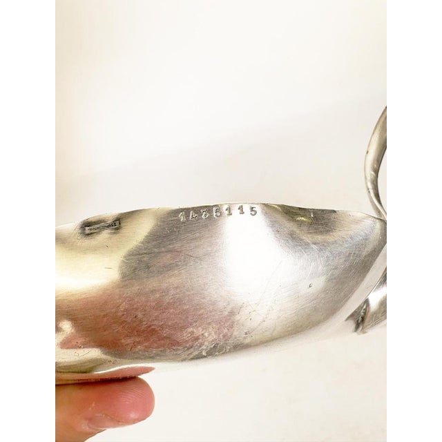 Silver-Plated Edition Trinket Tray from Christofles, France, 1970s For Sale - Image 9 of 10