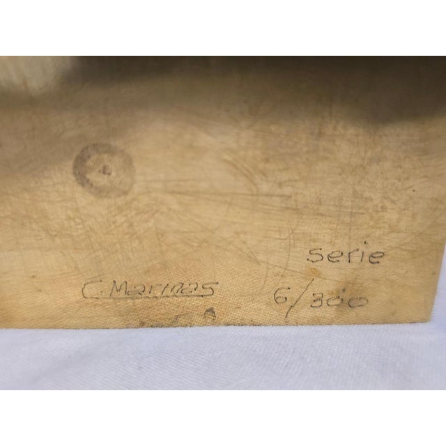 Abstract Bronze Sculpture, 1970s For Sale - Image 10 of 13