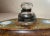 Antique 19th Century Wood Bronze Porcelain Glass Jasperware Inkwell Stand Jar For Sale - Image 4 of 15