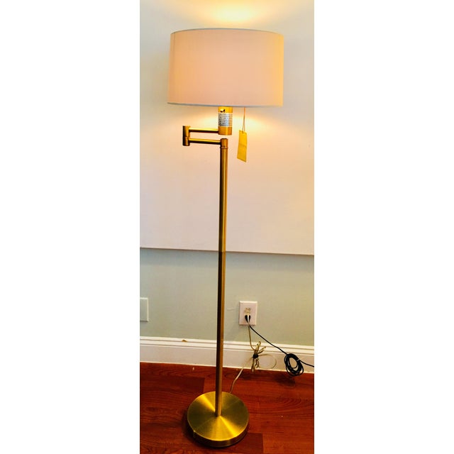 Ralph lauren brass floor lamp online
