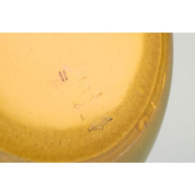Ipsens Enke Ceramic Bowl with Openwork Rim and Relief of Fruits, 1920s-1930s For Sale - Image 4 of 5