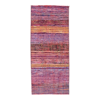 Purple Mini Vintage Kilim Rug - 1`5″ X 3`3″ For Sale